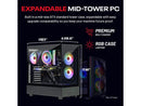 Skytech Azure Gaming PC Desktop, Intel i5 14400F 2.5 GHz (4.7GHz Turbo), NVIDIA