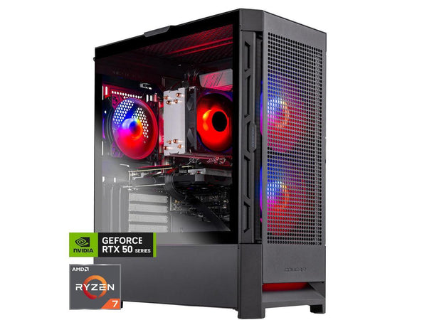 Skytech Blaze4 Mini Gaming PC Desktop, Ryzen 7 5700 3.7 GHz (4.6GHz Turbo),