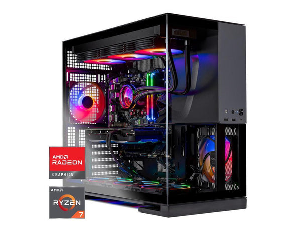 Skytech Viper Gaming PC Desktop, Ryzen 7 9700X 3.8 GHz (5.5GHz Turbo), AMD RX