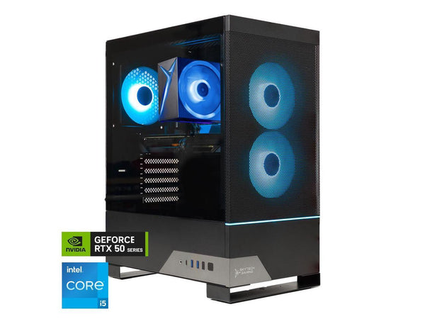 Skytech Gaming Nebula 2 Desktop PC, Intel i5 14400F 2.5 GHz (4.7GHz),NVIDIA RTX