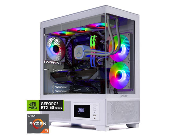 Skytech Gaming Azure 3 Plus Desktop PC, Ryzen 9 9900X 4.4 GHz (5.6GHz), NVIDIA