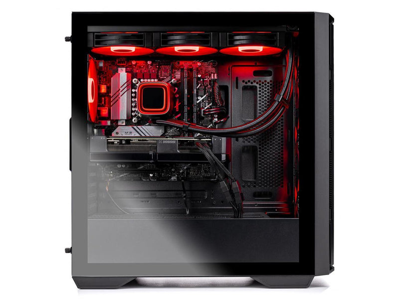 Skytech Gaming Rampage Desktop PC, Ryzen 7 7800X3D 4.2 GHz (5GHz), AMD RX 9070XT