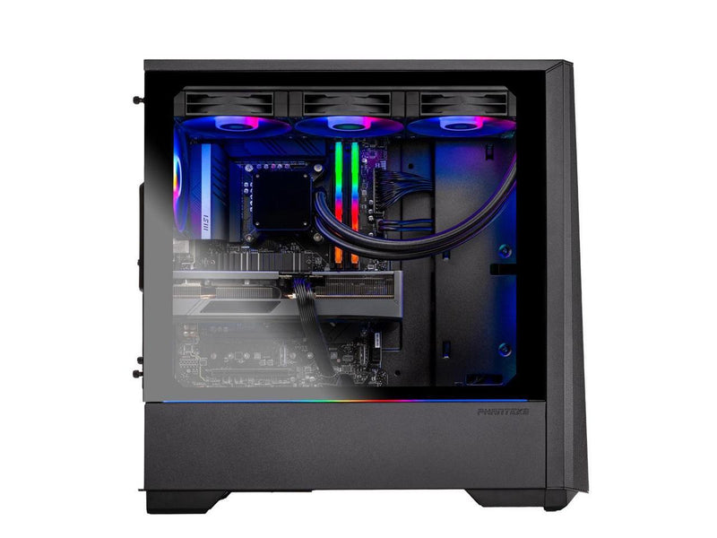 Skytech Gaming Eclipse Lite Desktop PC, Ryzen 7 7800X3D 4.2 GHz (5GHz), AMD RX
