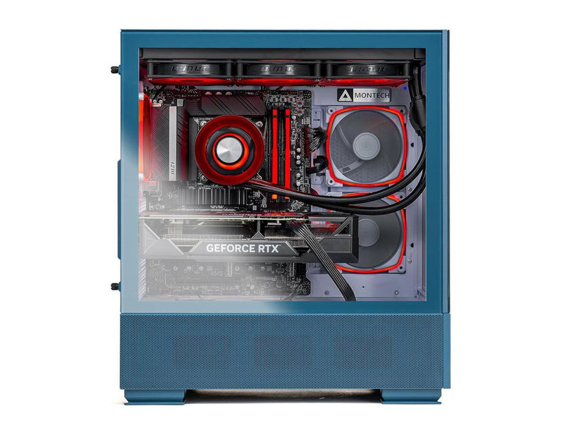 Skytech Azure Gaming PC, AMD Ryzen 7 9800X3D 4.7GHz, NVIDIA RTX 5080 16GB, X870