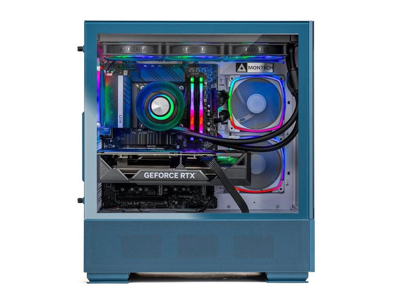 Skytech Azure Gaming PC, AMD Ryzen 7 7800X3D 4.2GHz, NVIDIA RTX 5080 16GB, X670