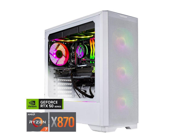 Skytech Eclipse Lite Gaming PC, AMD Ryzen 7 9800X3D 4.7GHz, NVIDIA RTX 5080