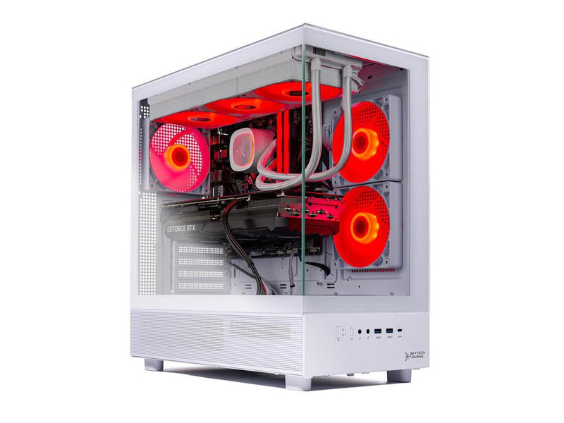 Skytech Gaming Azure 3 Gaming PC, AMD Ryzen 7 9800X3D 4.7GHz, NVIDIA RTX 5080