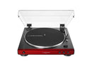 AudioTechnica AT-LP60XBT-RD Fully Automatic Belt-Drive Stereo Turntable with