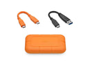 LaCie Rugged SSD 500GB USB 3.1 Gen 2, Type-C Professional NVMe SSD