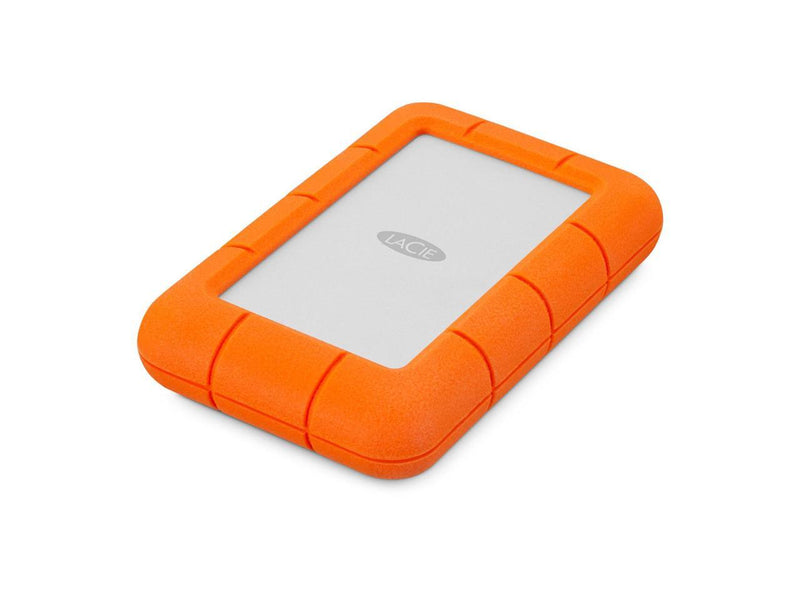 LaCie 5TB Rugged Mini Portable Hard Drive USB 3.0 Model STJJ5000400 Orange