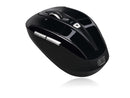 2.4 GHz Wireless Programmable Nano Mouse Black 6 Buttons Tilt Wheel USB RF