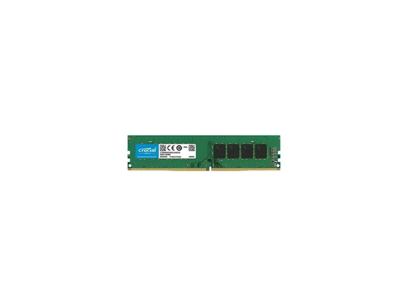 Crucial RAM 4GB DDR4 2400 MHz CL17 Desktop Memory CT4G4DFS824A Green/Black