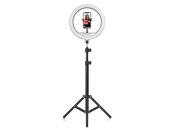 Supersonic  PRO LIVE STREAM 14” FLOOR STANDING SELFIE RING LIGHT SC-2410SR