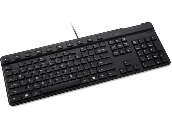 Kensington Simple Solutions Wired Keyboard with Smart Card Reader K55115US