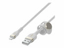 Belkin USB-C  CAA011BT2MWH Cable with Lightning Connector 2M, WHITE