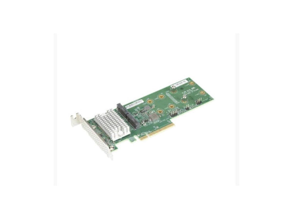 Supermicro Accessory AOC-SLG3-2H8M2-O 2xHybrid NVMe/SATA M.2 RAID Carrier