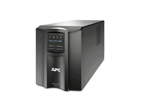 APC Smart-UPS, Line Interactive, 1000VA, Tower, 120V, 8x NEMA 5-15R outlets,