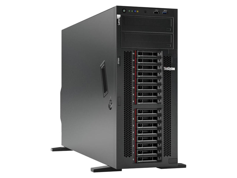 Lenovo ThinkSystem ST550 4U Tower Server Model 7X10A0ELNA