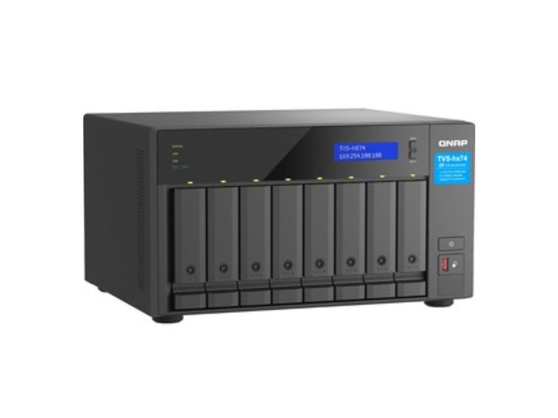 QNAP TVS-h874X-i9-64G SAN/NAS Storage System - 1 x Intel Core i9 i9-12900