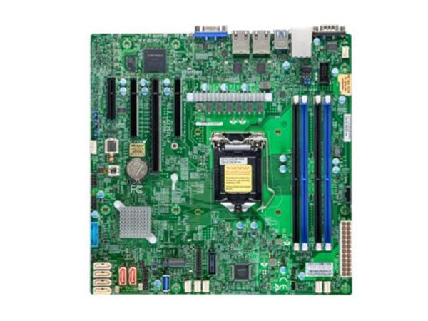 SUPERMICRO X12STL-F - Motherboard - micro ATX - LGA1200 Socket - C252 Chipset -