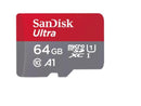 SanDisk Ultra 64 GB Class 10/UHS-I (U1) microSDXC - 140 MB/s Read - 104 MB/s