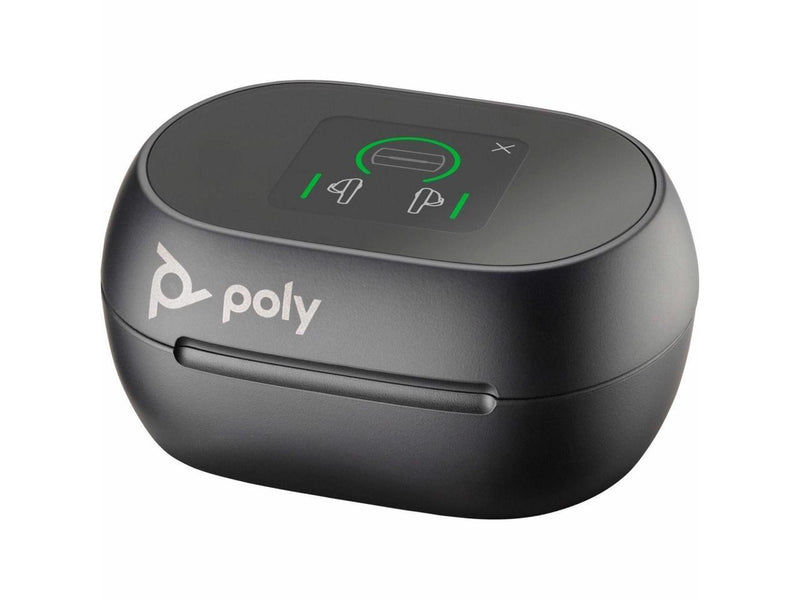 Poly Voyager Free 60+ UC M Carbon Black Earbuds BT700 USB-C Adapter Touchscreen