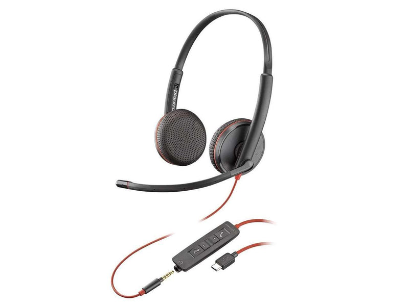 HP Poly Blackwire C3225 Stereo USB-C HS Model 80S04AA