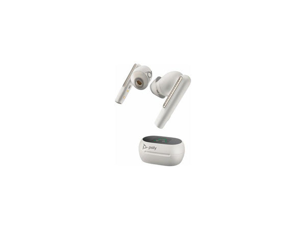 HP Poly Voyager  98.4 ft Free 60+ UC Earset Siri, Google Assistant  Stereo  True