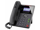 HP Poly Edge B10 IP Phone Corded Wall Mountable Desktop Black VoIP 2x Network