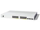 Cisco Catalyst C1300-24P-4X Ethernet Switch, 24 Ports - Manageable - 10 Gigabit