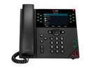 HP Poly OBi VVX 450 IP Phone and PoE-enabled, Corded Black VoIP Wall Mountable