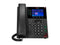 HP Poly VVX 350 IP Phone and PoE enabled, Corded Desktop Wall Mountable Phone,