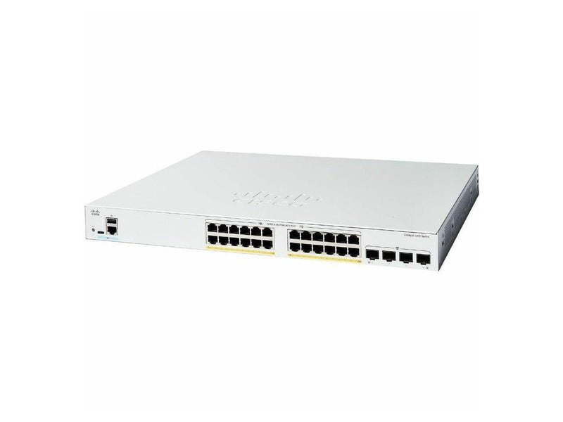 Cisco Catalyst C1200-24P-4G Ethernet Switch, 24 Ports - Manageable - Gigabit