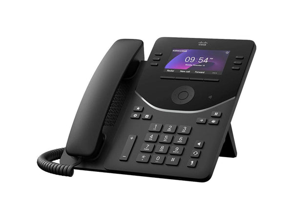 Cisco DP-9851 IP Phone - Corded - Desktop - Carbon Black, 6 x Total Line - VoIP