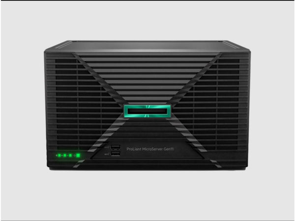 HPE ProLiant MicroServer Gen11 G7400 2c 16GB-U 4LFF-NHP 1TB HDD 180W Ext PS NA