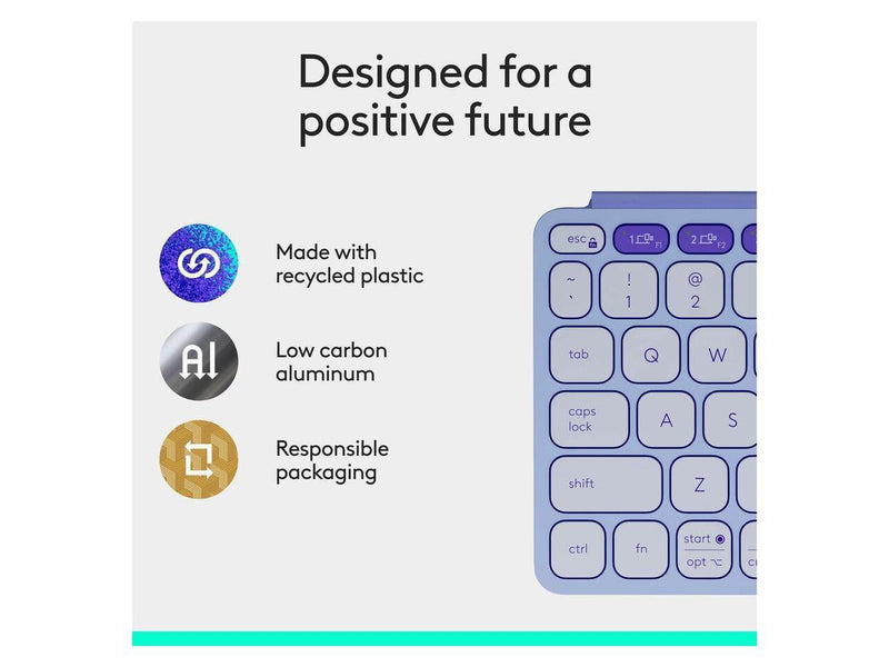 Logitech Keys-To-Go 2 Portable Bluetooth Keyboard for Tablet With Built-in Cover