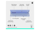 Logitech Keys-To-Go 2 Portable Bluetooth Keyboard for Tablet With Built-in Cover