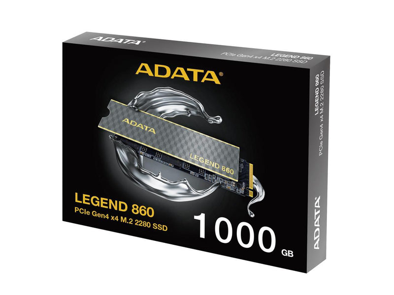 AData Legend 860 PCIe 1TB  Gen4 x4 M.2 2280 SSD Solid State Disk Model