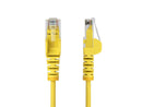 StarTech 10ft Yellow Slim CAT6 Ethernet Cable, Snagless RJ45, LSZH, 28AWG Pure