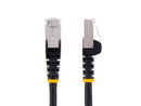 StarTech 75ft Black CAT6a Ethernet Cable, Snagless RJ45, 10GbE, 100W PoE++,