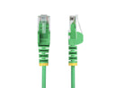 StarTech 5ft Green Slim CAT6 Ethernet Cable, Snagless RJ45, LSZH, 28AWG Pure