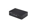 StarTech 2-Port DisplayPort KVM Switch, 4K 60Hz, DP 1.2, HDCP 1.4, EDID