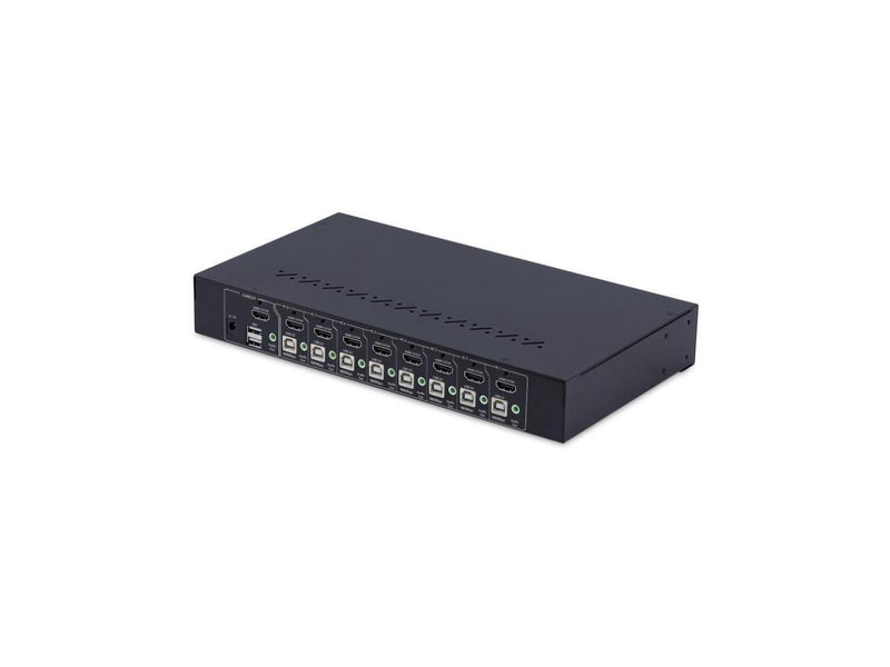 StarTech 8-Port HDMI KVM Switch with 1U Rack Mount Kit, 4K 60Hz HDMI 2.0,
