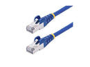 StarTech 6in Blue CAT8 Ethernet Cable, Snagless RJ45, 25G/40G, 2000MHz, 100W