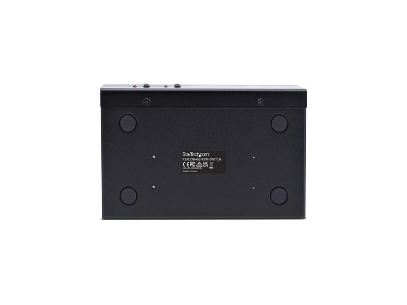 StarTech 2-Port Dual-Monitor DisplayPort and HDMI KVM Switch - 4K 60Hz - 1x HDMI
