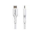 StarTech 6ft (1.8m) White USB-C Charging Cable, USB C Cable, USB 2.0 Type-C