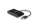 STARTECH 4-Port USB 2.0 Hub, USB Bus Powered, Small Travel Mini USB Hub,