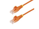 StarTech 20ft Orange Slim CAT6 Ethernet Cable N6PAT20ORS