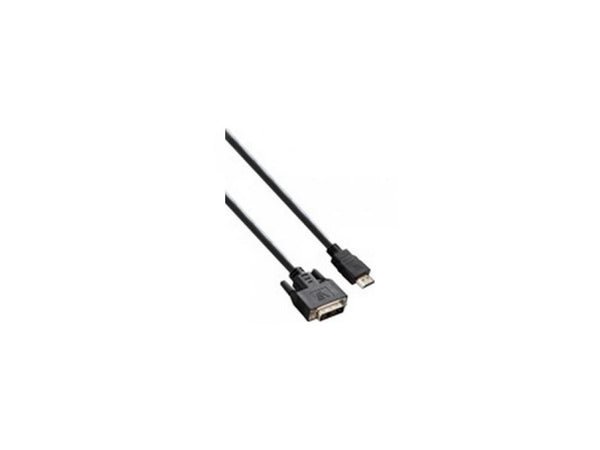 V7 V7E2HDMIDVID-02M-2N HDMI DVI Cable (M/M) HDMI/DVI-D Dual Link Black 2m -