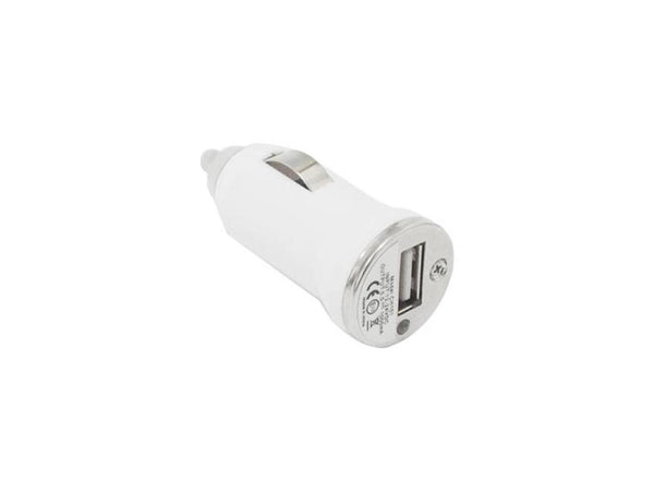 4XEM 4XMINICHARGE White Universal Mini USB Car Charger Adapter